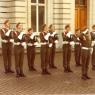 Wacht Koninklijk paleis Brussel Dec 1977-2